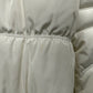 Casaco acolchoado com capuz e acabamento em pele sintética Laundry By Shelli Segal, feminino, branco, tamanho M
