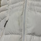 Casaco acolchoado com capuz e acabamento em pele sintética Laundry By Shelli Segal, feminino, branco, tamanho M