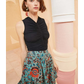 Ulla Johnson Allie Top Noir Feminino Tamanho G
