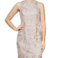 Vestido feminino Alex &amp; Eve com bordado de lantejoulas e coluna, rosa, tamanho 14