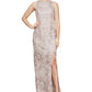 Vestido feminino Alex &amp; Eve com bordado de lantejoulas e coluna, rosa, tamanho 14