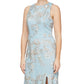 Vestido de noite formal feminino Alex &amp; Eve com lantejoulas, azul, tamanho 12