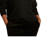 Suéter Ralph Lauren Feminino Manga Dolman Gola Canoa Preto Tamanho 1X