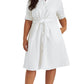 Camisa Ralph Lauren Feminina de Linho Branca Tamanho 8