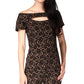 Blusa de renda tomara que caia Michael Kors feminina marrom tamanho pequeno grande
