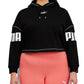 Moletom com capuz Puma Cozy Warm Feminino Preto Tamanho 2X