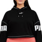 Moletom com capuz Puma Cozy Warm Feminino Preto Tamanho 2X