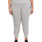 Calça jogger feminina Puma Fleece cinza tamanho 1X