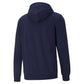 Puma Fleece Logo Hoodie Masculino Azul Tamanho Médio