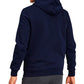 Puma Fleece Logo Hoodie Masculino Azul Tamanho Grande