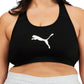 Sutiã esportivo Puma 4Keeps Mid Impact feminino, preto, tamanho 3X