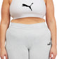 Sutiã esportivo Puma 4Keeps Mid Impact feminino, branco, tamanho 2X
