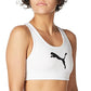 Sutiã esportivo Puma 4Keeps Mid Impact feminino, branco, tamanho 3X