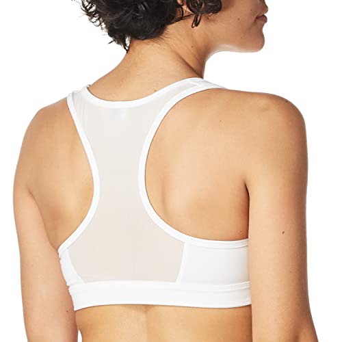 Sutiã esportivo Puma 4Keeps Mid Impact feminino, branco, tamanho 3X