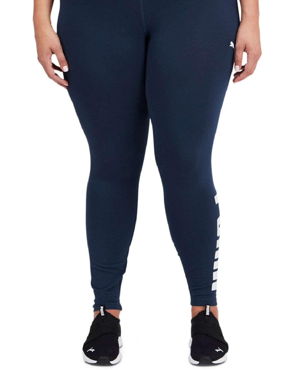 Calça Puma Athletic Logo Feminina Azul Tamanho 1X