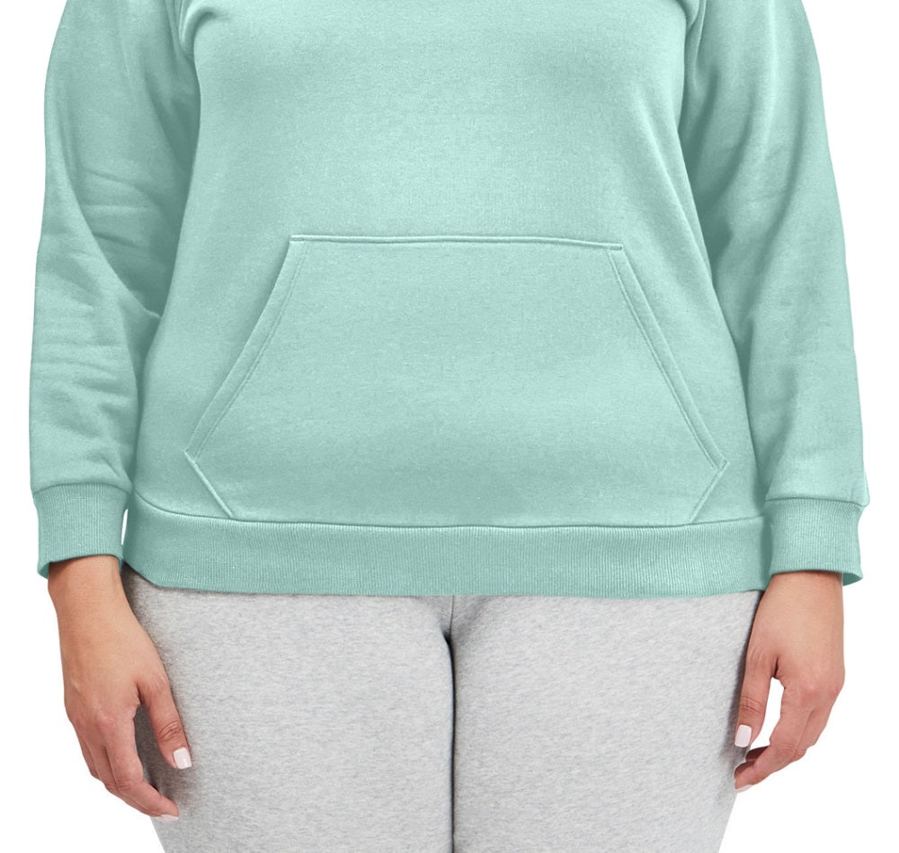 Moletom com capuz Puma Logo Feminino Azul Tamanho 2X