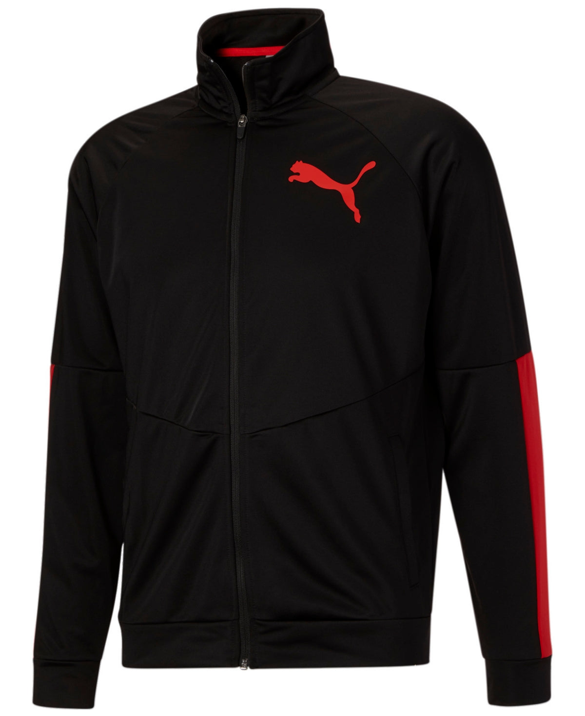 Jaqueta Puma Masculina Contrast Logo Preta Tamanho XX-G
