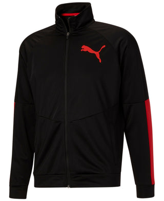 Puma Men's Contrast Logo Jacket Black Size XX-Large