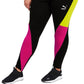 Leggings Puma Feminina Colorblock Cintura Alta Preta Tamanho 2X
