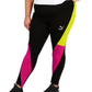 Leggings Puma Feminina Colorblock Cintura Alta Preta Tamanho 2X