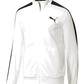 Jaqueta Puma Fleece Masculina com Zíper Frontal Branca Tamanho P