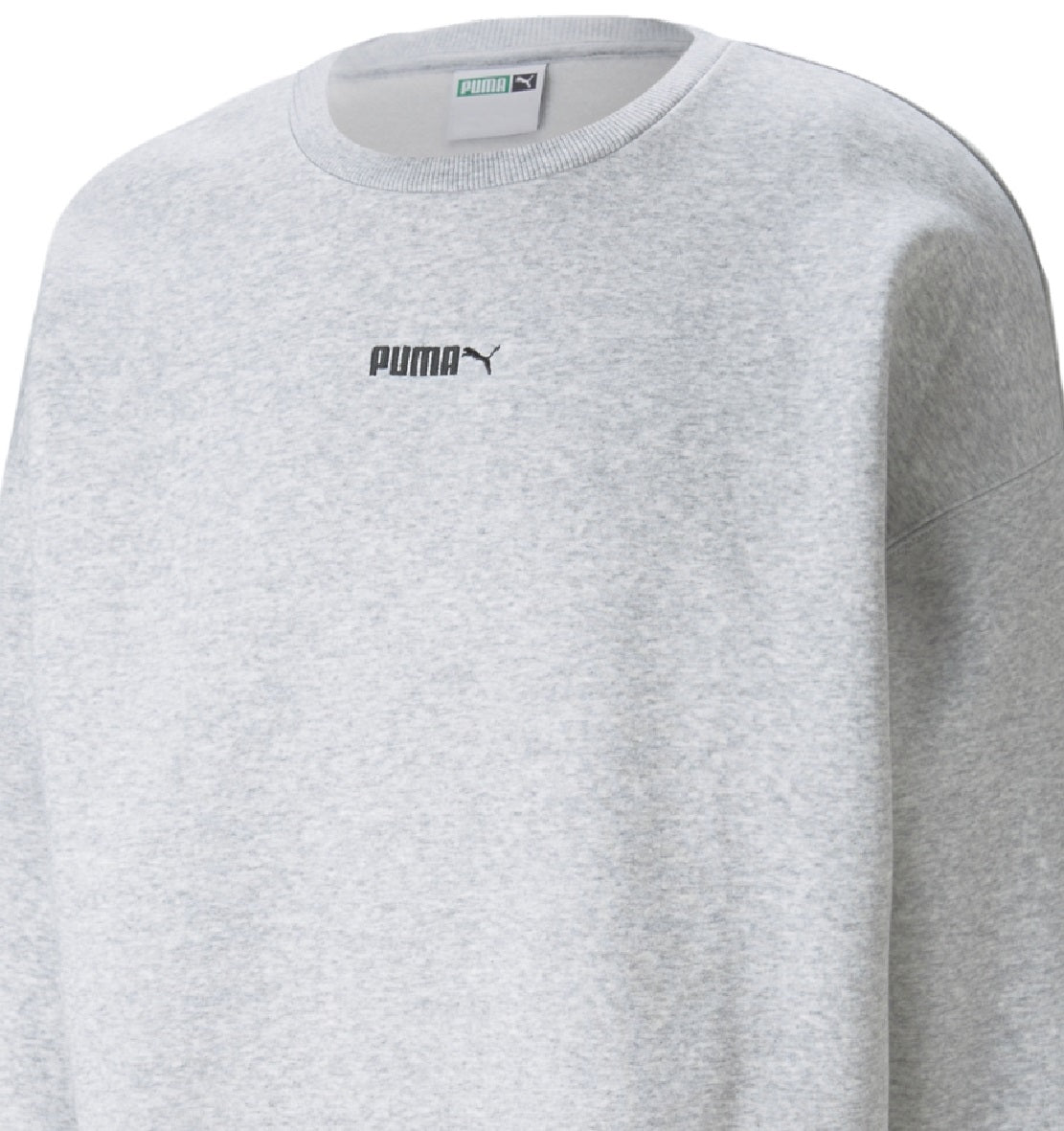 Moletom Puma Logo Masculino Cinza Tamanho XX-G