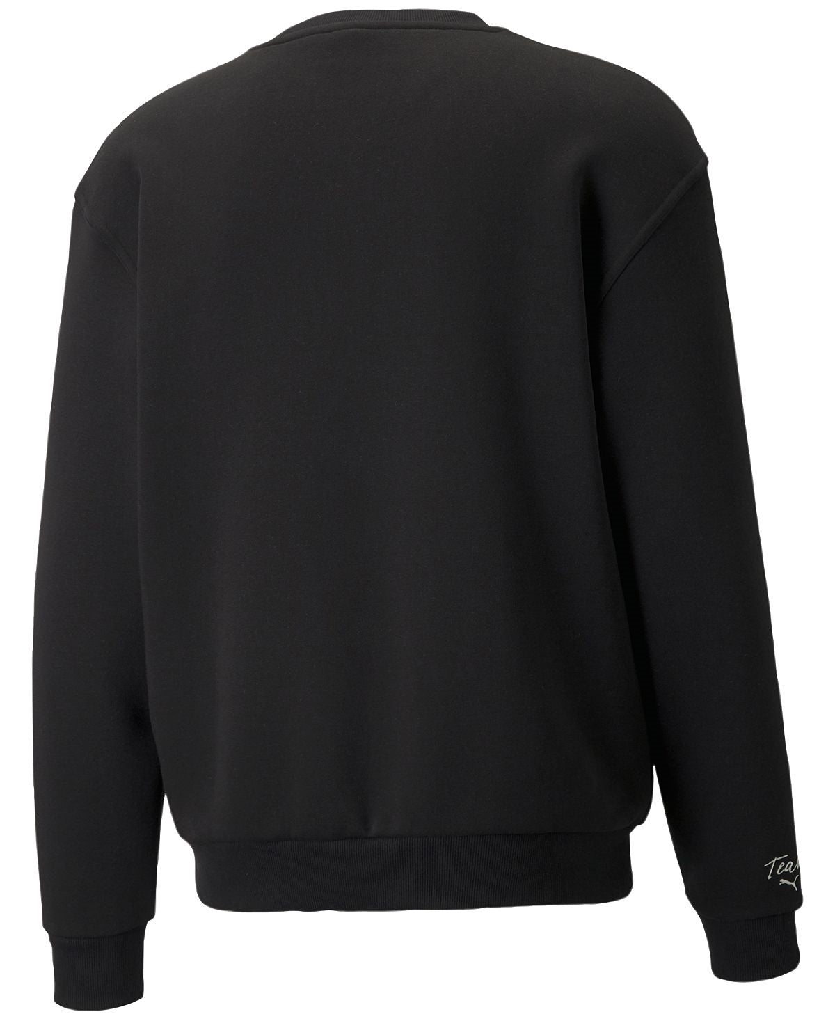 Moletom Puma Team Crewneck Masculino Preto Tamanho Médio