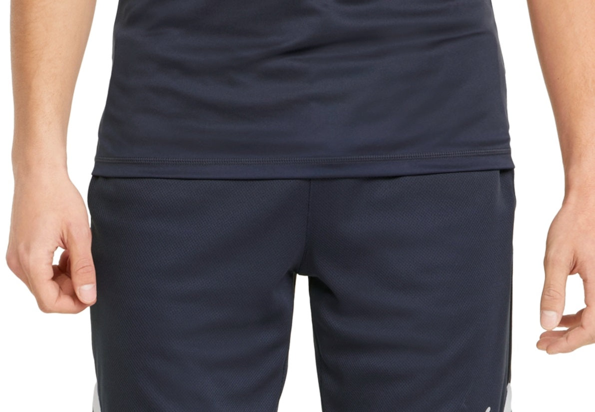 Shorts Puma Regular Fit Moisture Wicking Masculino Azul Tamanho Médio