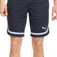 Shorts Puma Regular Fit Moisture Wicking Masculino Azul Tamanho Médio