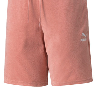 Shorts Puma Logo Masculino Rosa Tamanho Grande