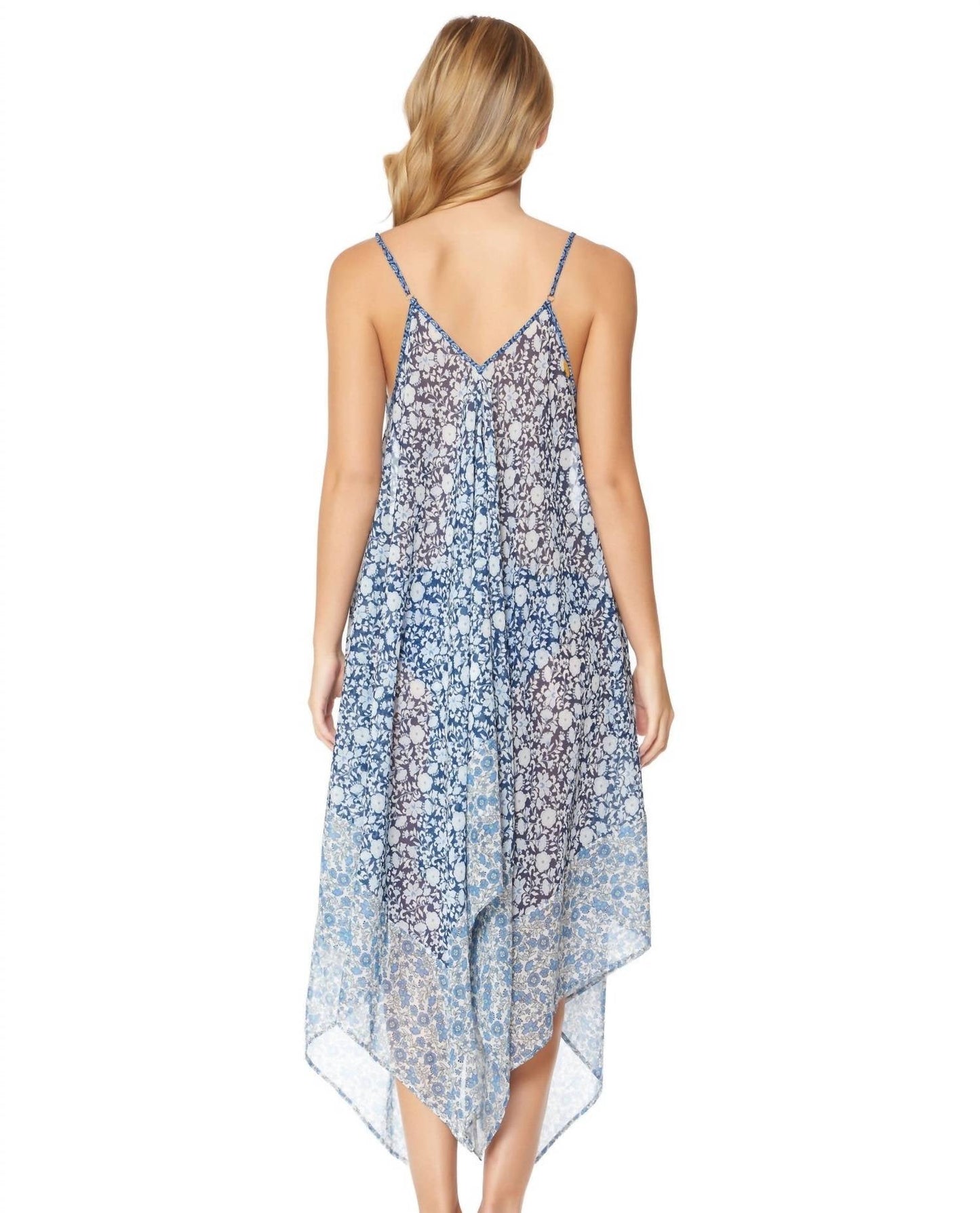 Jessica Simpson - Chiffon Lace Up Dress