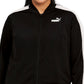 Jaqueta Puma Feminina com Zíper Frontal Preta Tamanho 2X