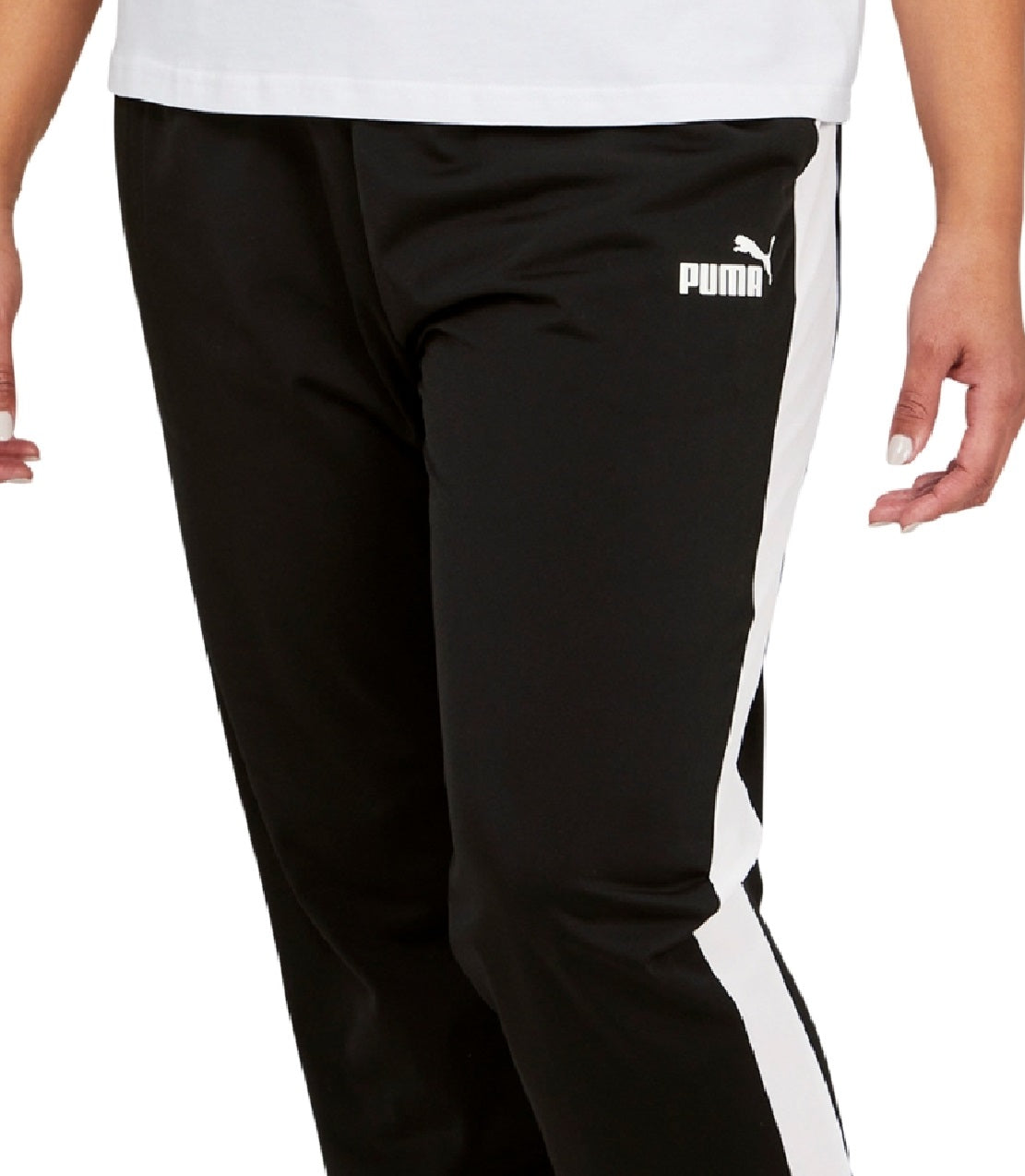 Calça de corrida feminina Puma preta tamanho 2X