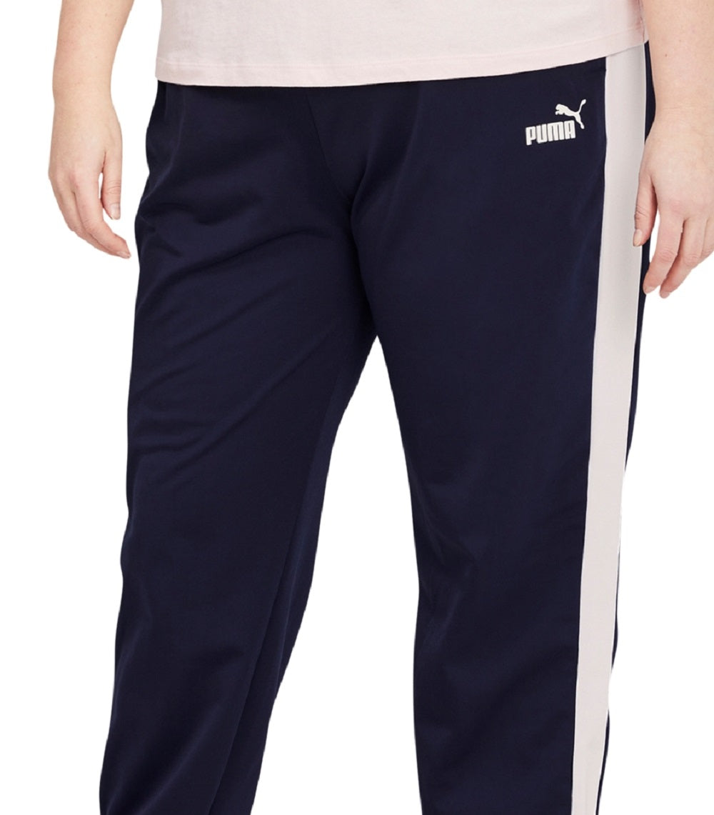 Calça de corrida feminina Puma azul tamanho 1X