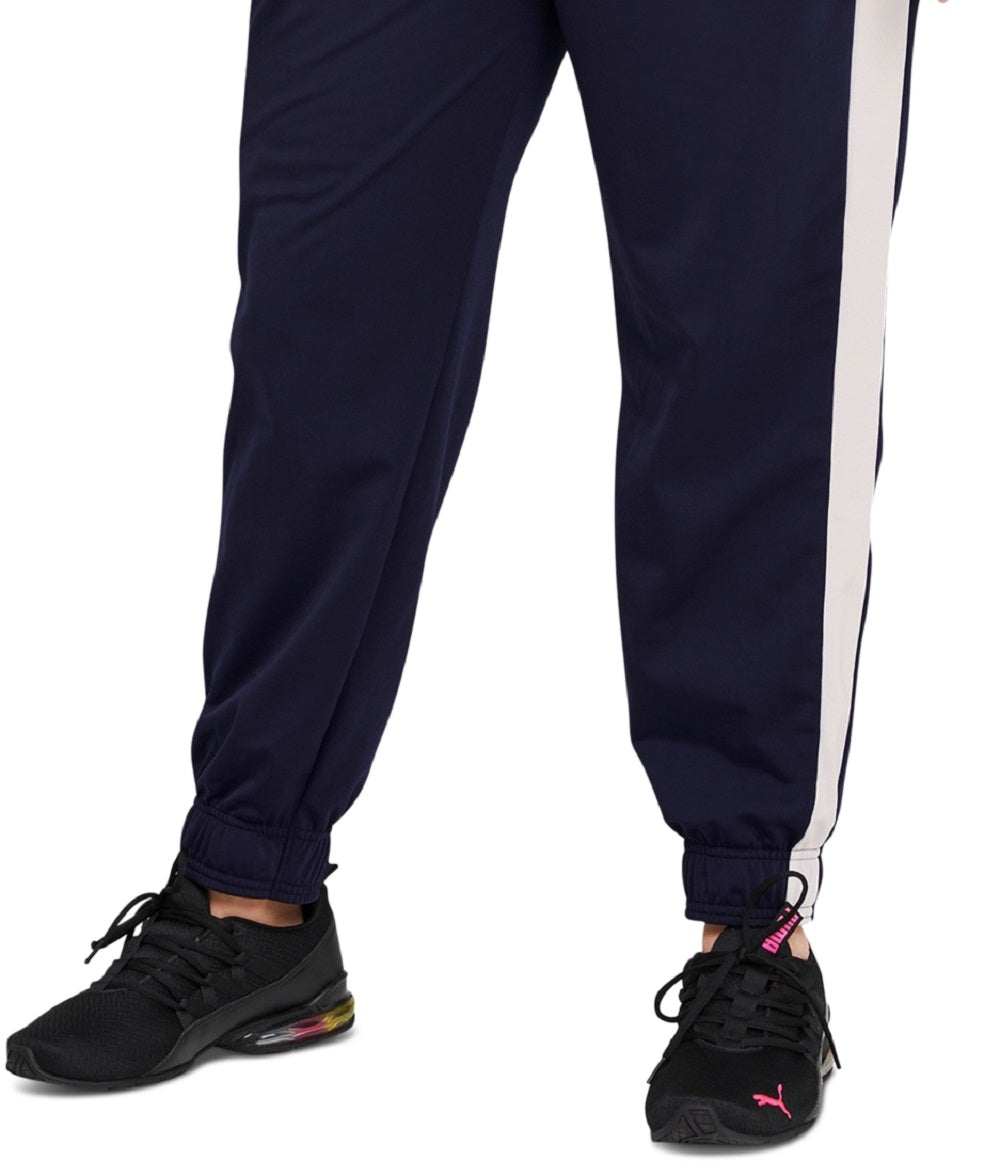 Calça de corrida feminina Puma azul tamanho 1X