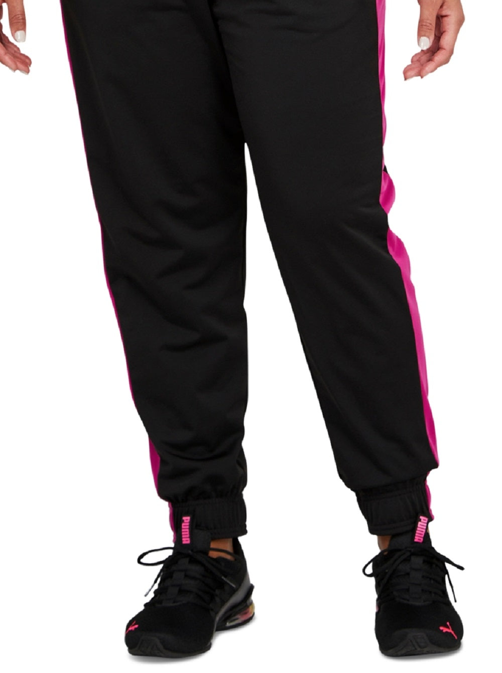 Calça de corrida feminina Puma preta tamanho 1X