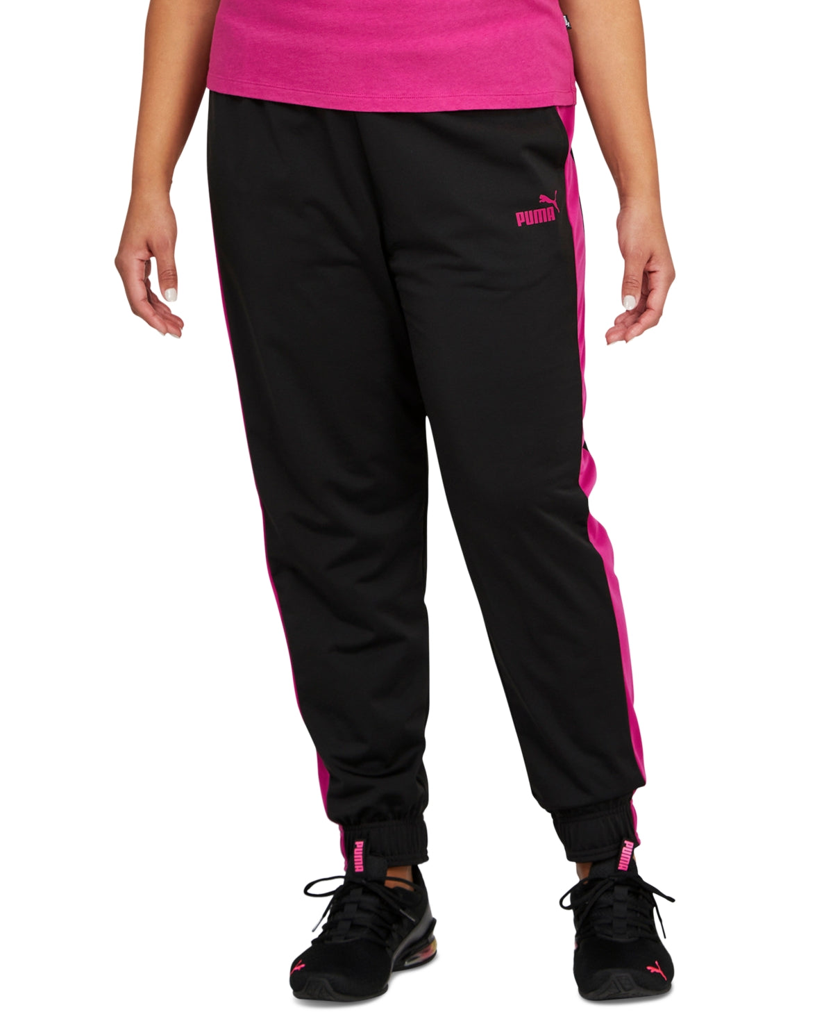 Calça de corrida feminina Puma preta tamanho 1X