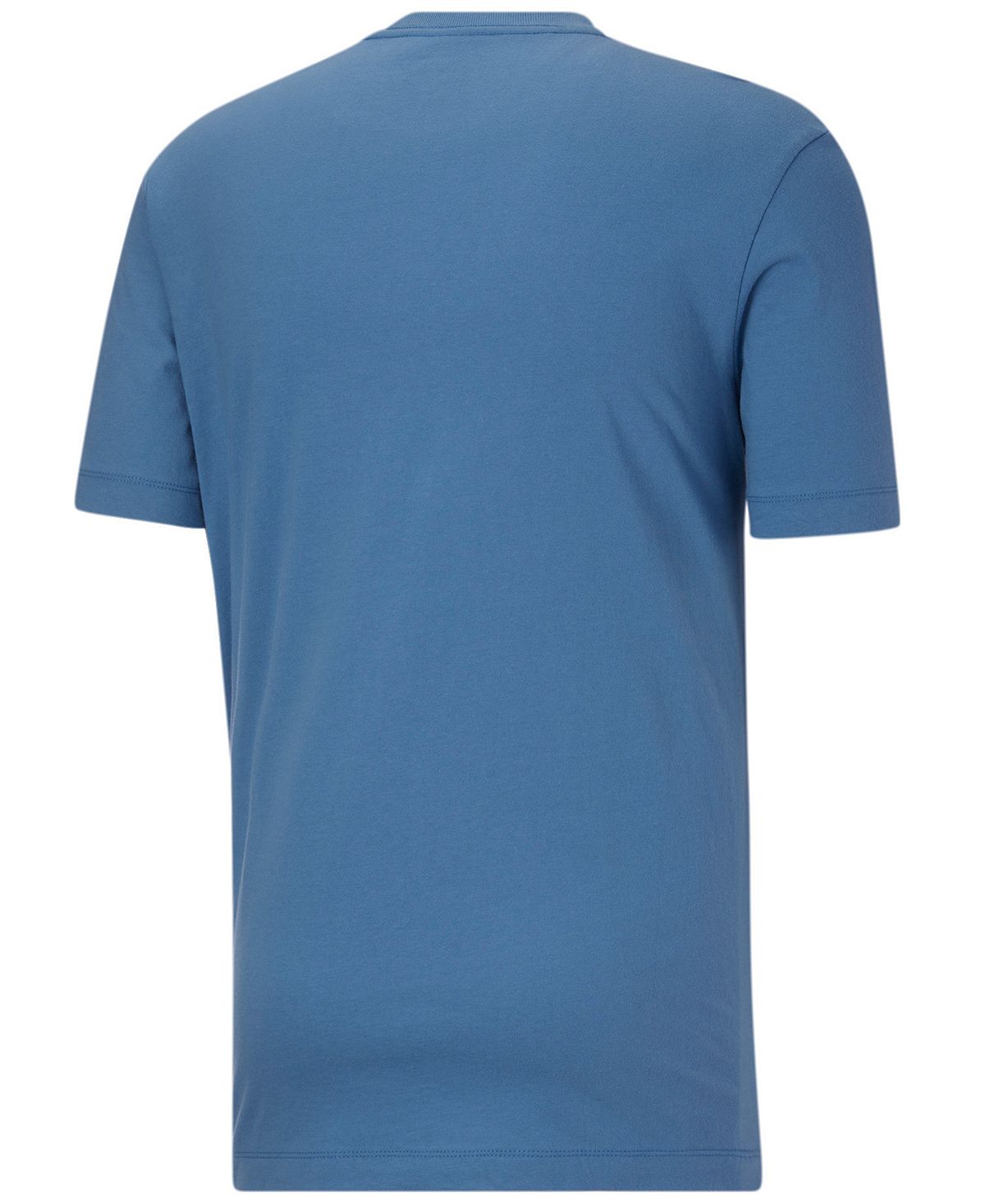 Camiseta Puma Masculina Logo Azul Tamanho XX-G