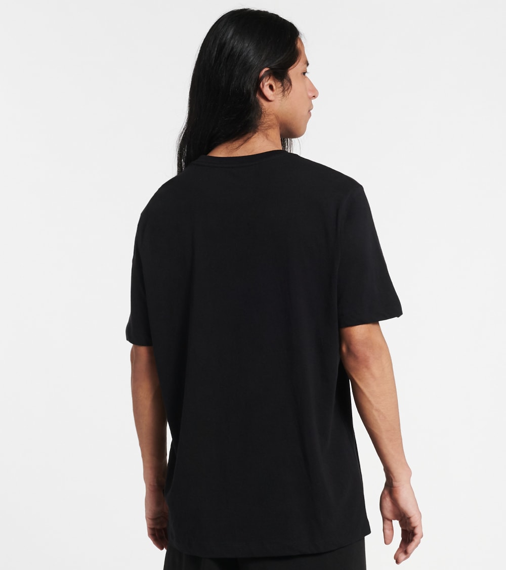 Camiseta Puma Masculina com Estampa de Logotipo Preta Tamanho X-G