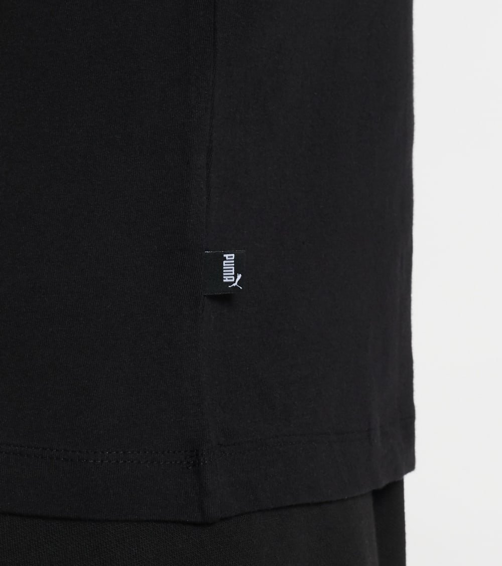 Camiseta Puma Masculina com Estampa de Logotipo Preta Tamanho X-G
