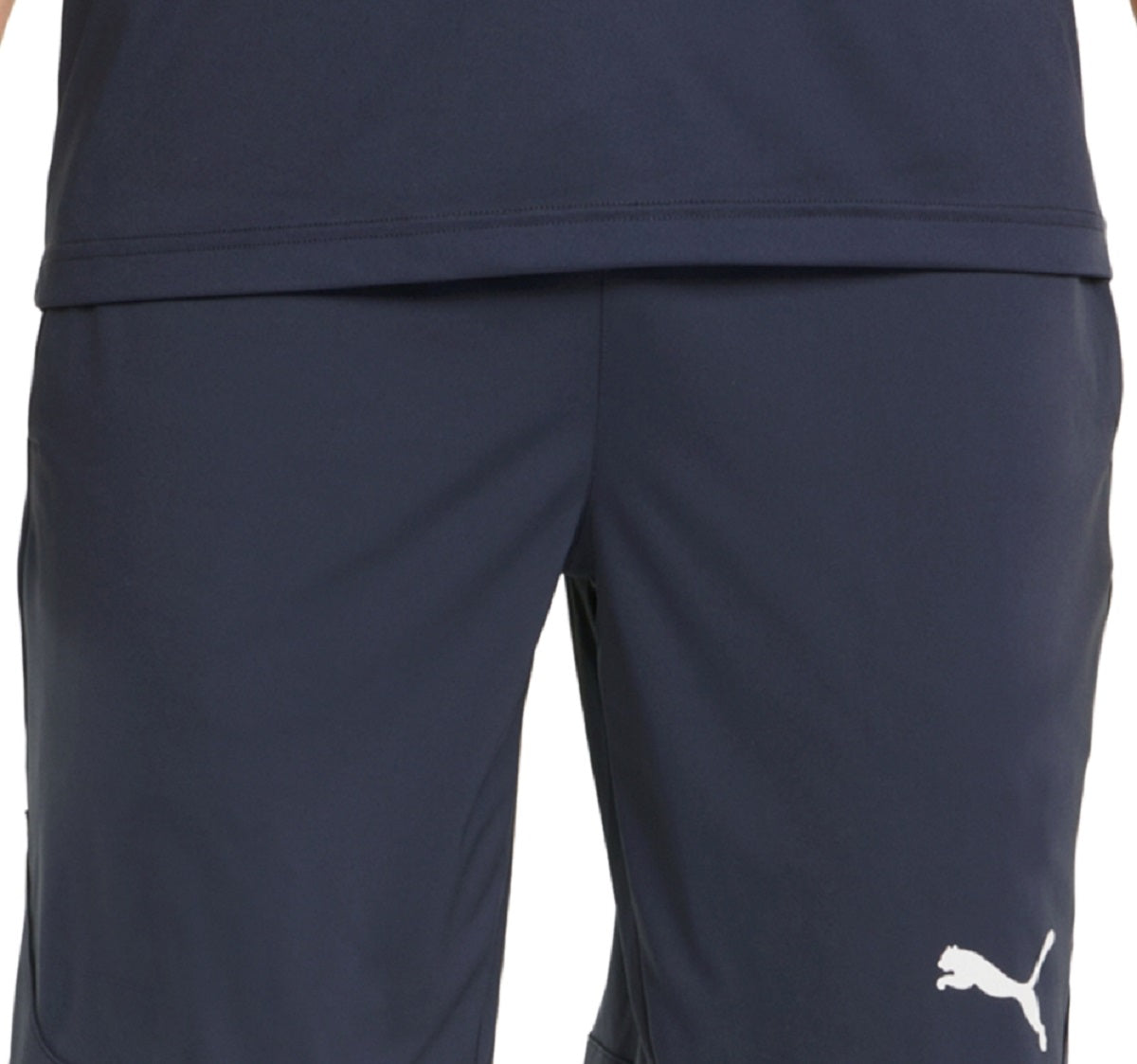 Shorts de basquete Puma Drycell 10 masculino, azul, tamanho pequeno