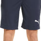Shorts de basquete Puma Drycell 10 masculino, azul, tamanho pequeno