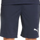 Shorts de basquete Puma Drycell 10 masculino, azul, tamanho médio