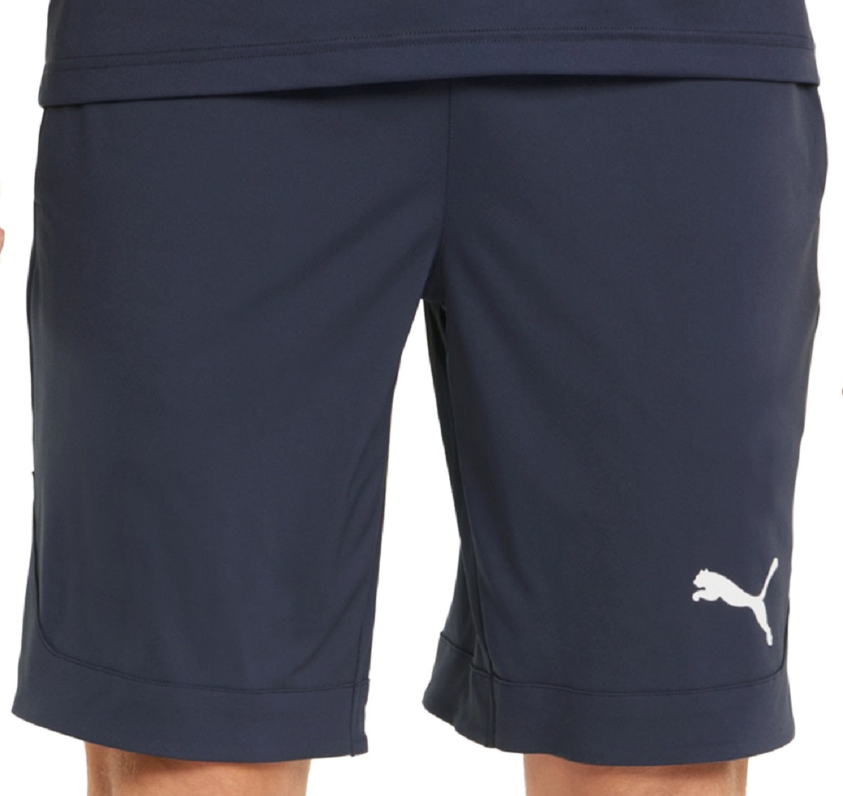 Shorts de basquete Puma Drycell 10 masculino, azul, tamanho médio