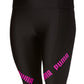 Calça legging feminina Puma Train Logo cintura alta 7/8 preta tamanho 1X