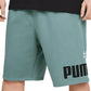 Shorts Puma Masculino Mineral Blue Big Fleece Logo Azul Tamanho XX-G