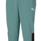 Calça de moletom Puma Contrast Panel Masculina Azul Tamanho X-G