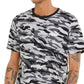Camiseta camuflada masculina Puma preta tamanho X-G