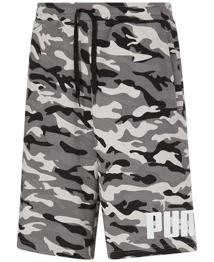 Shorts Camuflado Masculino Puma Preto Tamanho Médio
