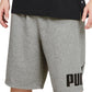 Shorts Puma Big Logo Fleece Masculino Cinza Tamanho 15.5